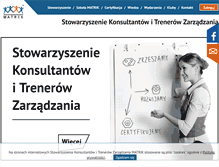 Tablet Screenshot of matrik.pl